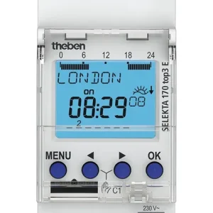 THEBEN 1700087 Astronomické digitální spínací hodiny SELEKTA 170 top3 E | Premium