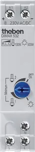 Jen po omezenou dobu - THEBEN 5320001 DIMAX 532 plus Univerzální stmívač na DIN lištu s potenciometrem a pamětí jasu, max. 400 W