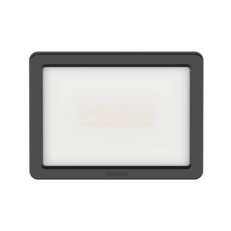 Oblíbený u zákazníků - THEBEN 1020671 theLeda B10 dual BK LED reflektor, venkovní, montáž stěna/strop, 10 W, 1450 lm, 3000/4000 K, IP65, černá