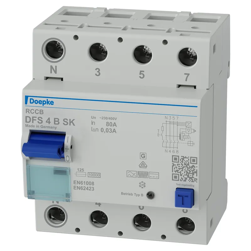 DOEPKE 09154998 Proudový chránič DFS4 080-4/0,03-B SK | Nabídka