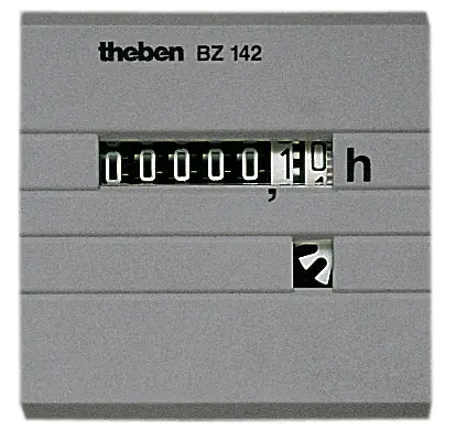 THEBEN 1424721 Počítadlo provozních hodin BZ 142-1 24V AC - Blesková nabídka