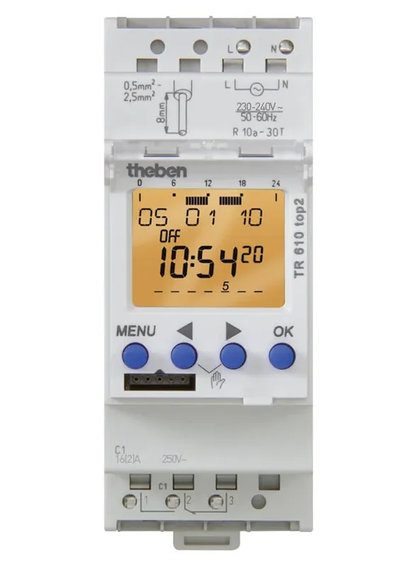 THEBEN 6100110 Digitální spínací hodiny TR 610 top2 G - Rychlé odeslání