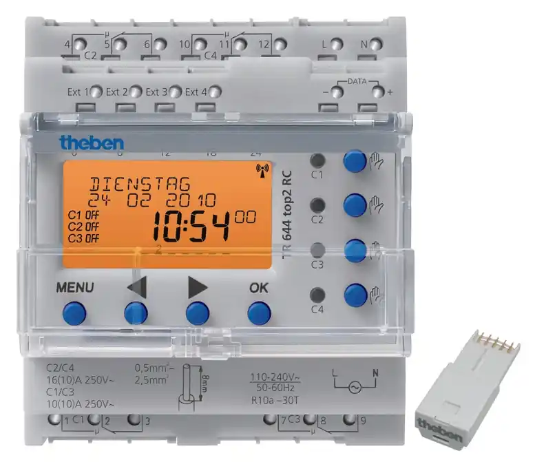 Sleva | THEBEN 6440300 Digitální spínací hodiny TR 644 top2 RC