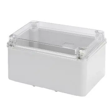 GEWISS GW44139 Rozbočovací krabice s vysokokapacitní dolní částí a transparent. víkem, IP56, 300x220x170mm | Bezpečný nákup