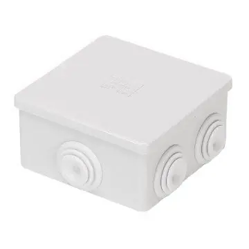GEWISS GW44053 Rozbočovací krabice s ploch. víkem, IP44, 80x80x40mm - Cenová bomba