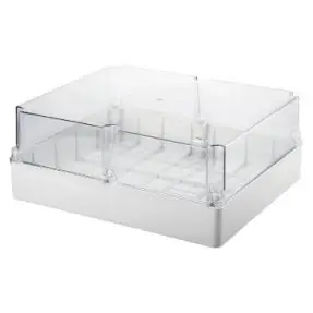 Ušetřete nyní | GEWISS GW44441 Rozbočovací krabice a krabice pro el. zařízení s transparent. víkem, IP56, 460x380x180mm