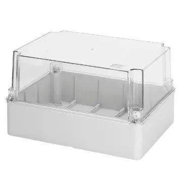 GEWISS GW44437 Rozbočovací krabice a krabice pro el. zařízení s transparent. víkem, IP56, 190x140x140mm - Oblíbený u zákazníků