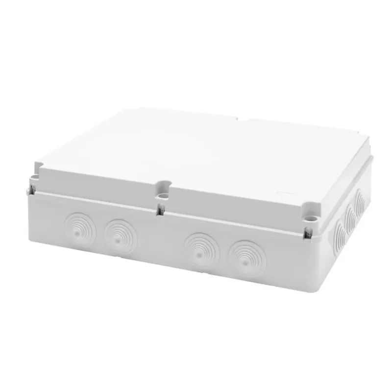 Ušetřete nyní | GEWISS GW44011 Rozbočovací krabice s ploch. víkem, IP55, 460x380x120mm