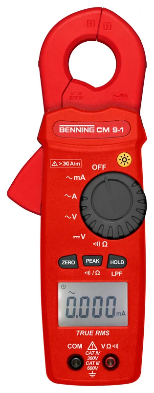Pořiďte si nyní | BENNING 044682 Klešťový měřicí přístroj BENNING CM 9-1