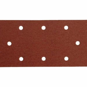 Brusný papír pro vibrační brusku balení 10 kusů hrubost P80 rozměr 93x230mm - Poslední kus