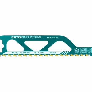 Žádaný produkt | EXTOL INDUSTRIAL plátek do pily ocasky s SK zuby, 305x50x2,5mm 8706300