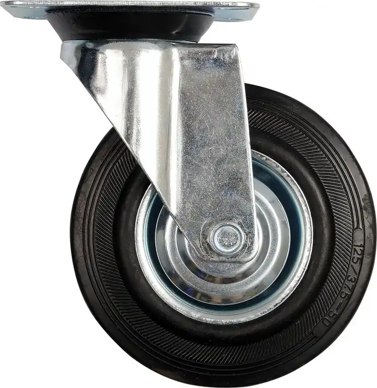 Kolečko otočné, gumové 150kg 200/46/235mm | Koupit online