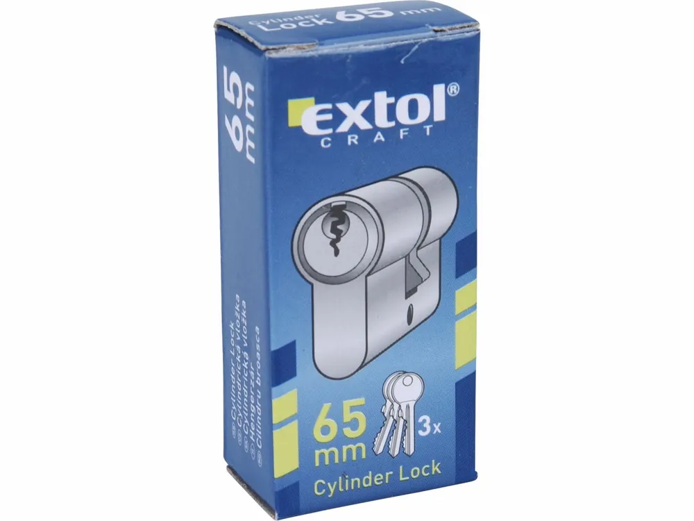 Akční sleva | EXTOL CRAFT Cylindrická vložka 65 mm nesymetrická 30 / 35 mm