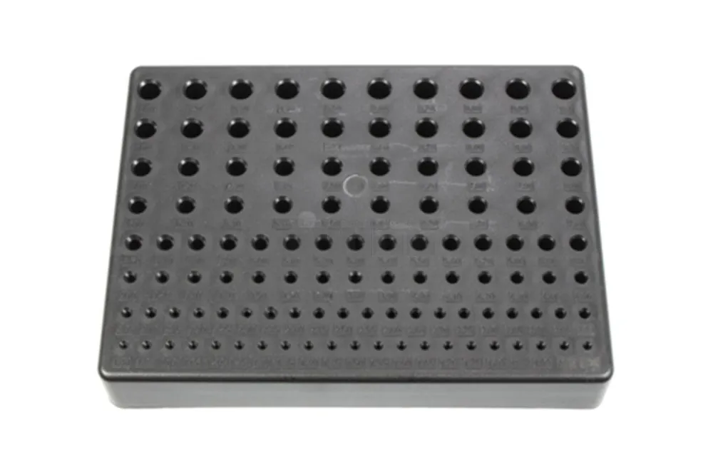 TRIUMF stojan na vrtáky 1,0 - 10,0 mm, plastový, pro 111 kusů vrtáků 004-00213510 - Pospěšte si