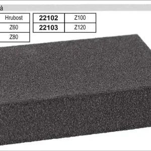 Houba brusná rozměr 100x70x25mm hrubost 60 | Výhodná nabídka
