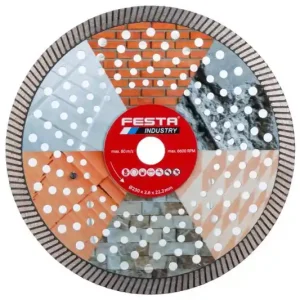 FESTA INDUSTRY Kotouč diamantový Turbo Extreme 230x2.6x22.2mm, beton, železobeton, cihla | Čerstvá novinka