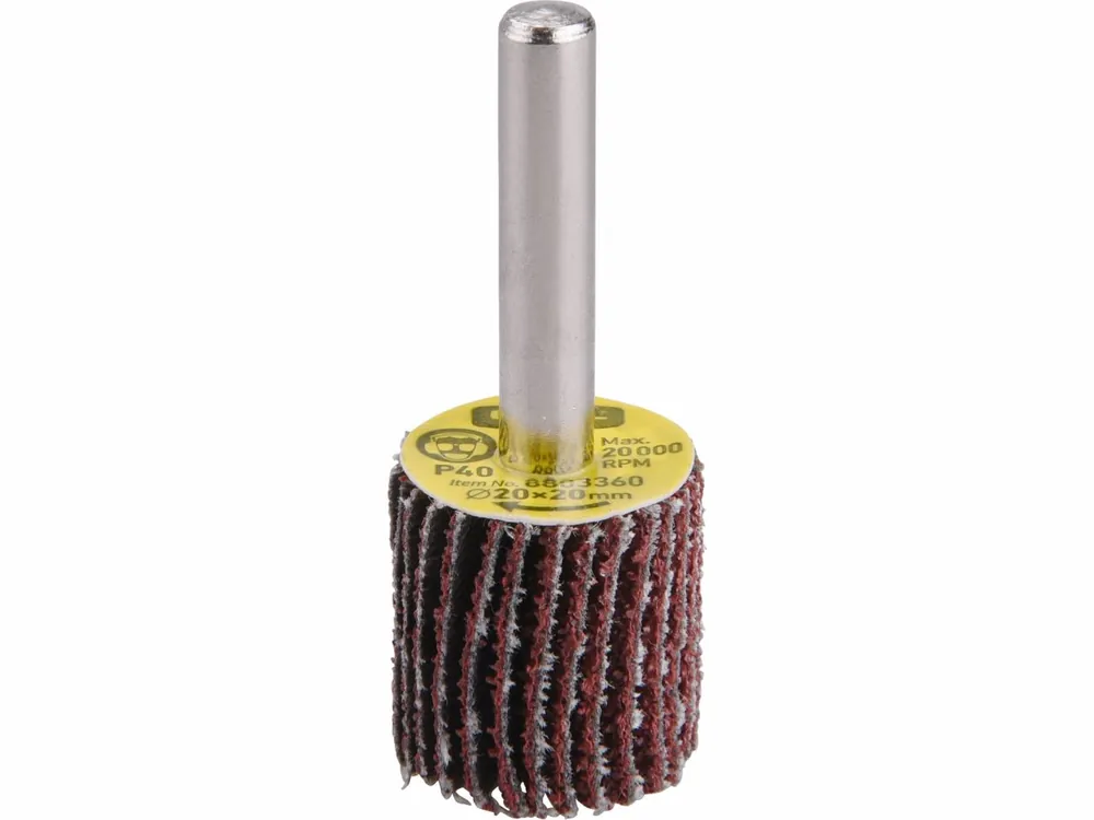 Poslední kusy | EXTOL PREMIUM kotouč lamelový brusný na stopce, O 20x20x6mm, P100 8803363