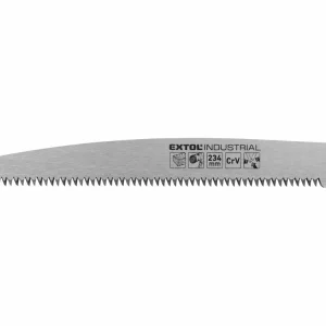Akce končí brzy - EXTOL INDUSTRIAL plátek na dřevo rovný do pily ocasky, 234x26x1,2mm (d/š/tl), CrV 8706104
