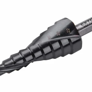 EXTOL INDUSTRIAL Vrták stupňovitý, cobaltový, 4-22mm, HSS-Co 5%, s lamačem třísek - Neváhejte