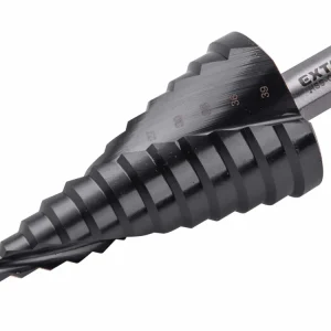 Velmi žádaný produkt | EXTOL INDUSTRIAL Vrták stupňovitý, cobaltový, 4-39mm, HSS-Co 5%, s lamačem třísek