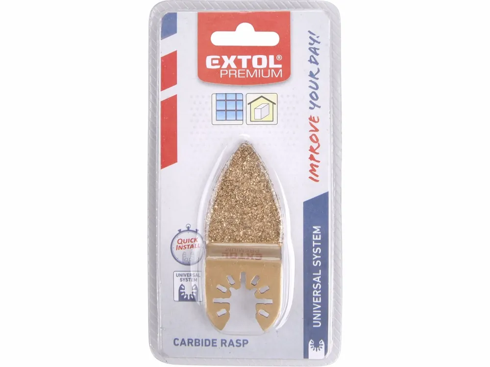 Novinka v nabídce - rašple špičatá, 33mm, tvrdokov, EXTOL PREMIUM