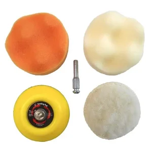 Kvalitní produkt - Leštící set 4 ks - průměr 75mm