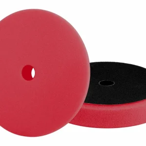Zvýhodněná cena - EXTOL PREMIUM kotouč leštící pěnový, orbitální, T10, červený, 150x25mm, suchý zip 125mm