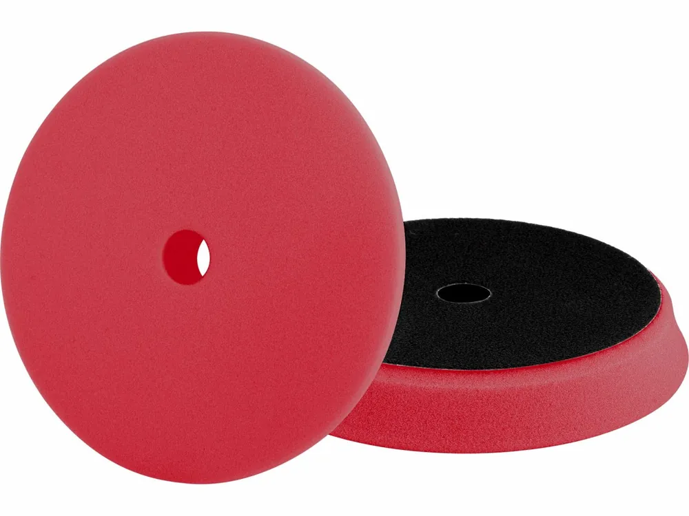 Zvýhodněná cena - EXTOL PREMIUM kotouč leštící pěnový, orbitální, T10, červený, 150x25mm, suchý zip 125mm
