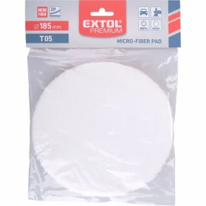 EXTOL PREMIUM kotouč leštící, mikrovlákno, T05, 185mm, suchý zip - Právě uvedeno na trh