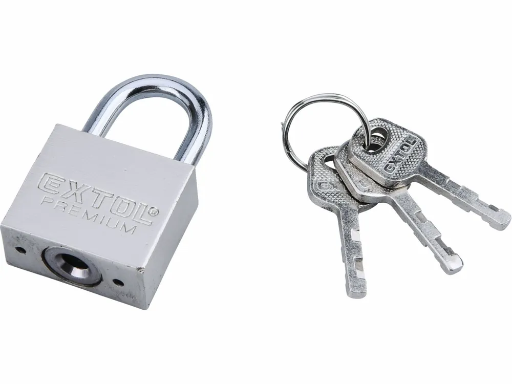 EXTOL PREMIUM zámek visací kovový, 30mm 8857403 - Výprodej