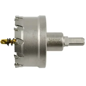 GEKO Tvrdokovový korunkový vrták do kovu 60mm TCT | Ušetřete
