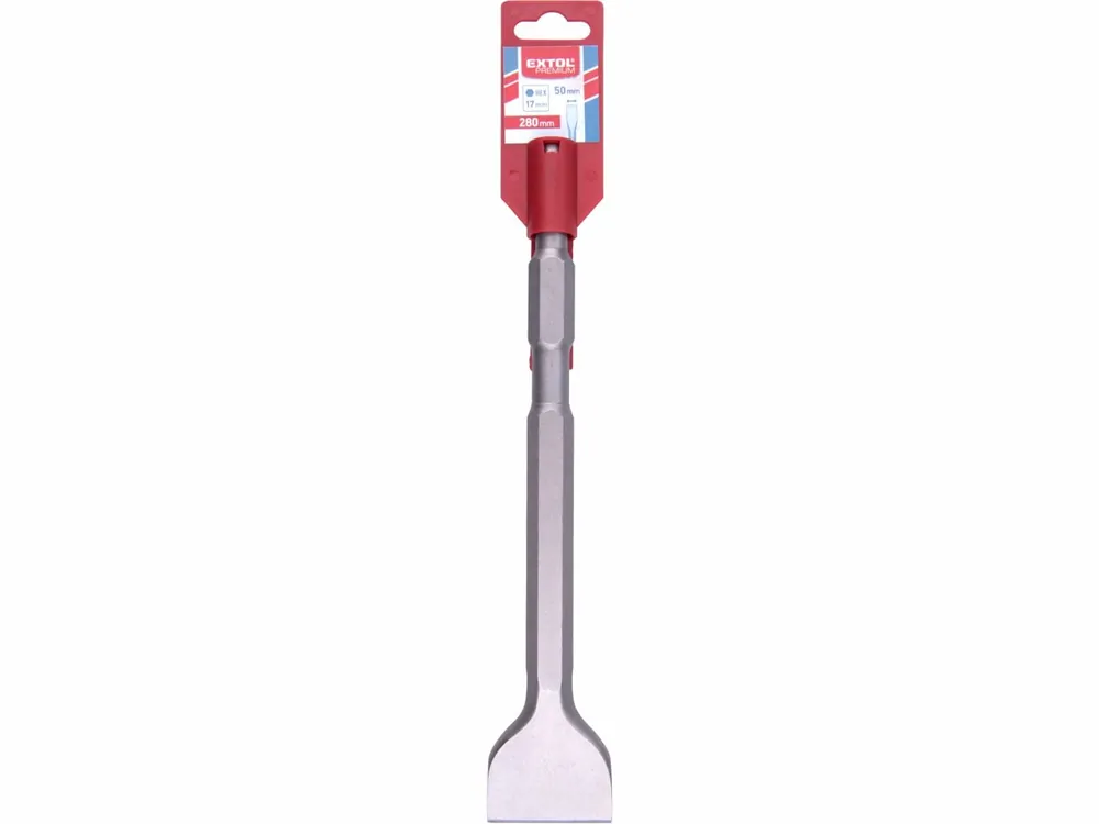 EXTOL PREMIUM sekáč plochý HEX 17, 280x50mm | Výborné hodnocení