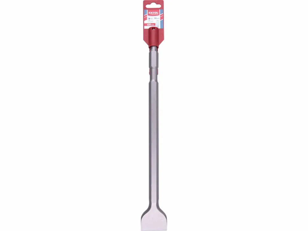 EXTOL PREMIUM sekáč plochý HEX 17, 400x50mm | Sleva navíc