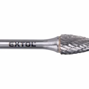 Stopková fréza do kovu, ostrý oblouk, pr.12x25mm/stopka 6mm,sek střední(double-cut) | Skvělé hodnocení