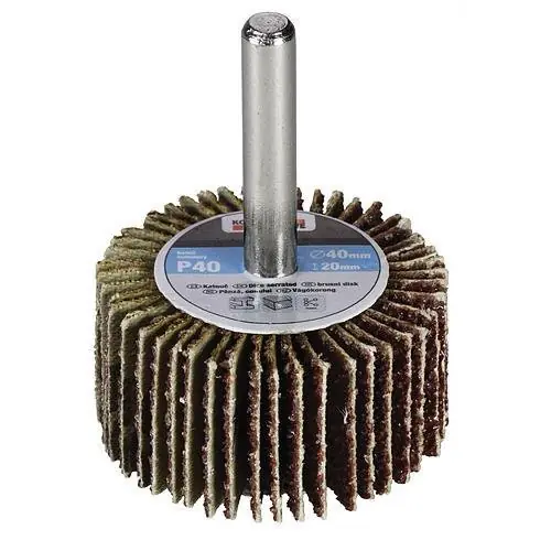 KONNER FW402 Kotouč lamelový radiální na stopce 40x20 P-60 | Zvýhodněná cena