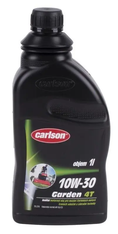 Doprodej - Olej carlson® GARDEN 4T, SAE 10W-30, 1000 ml