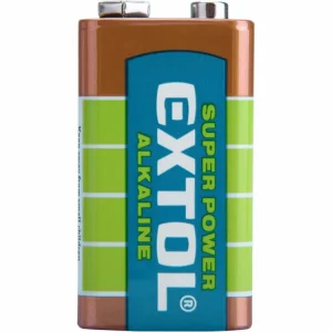 Časově omezená nabídka - EXTOL ENERGY Baterie 9V (6LR61) alkalické, balení 1ks