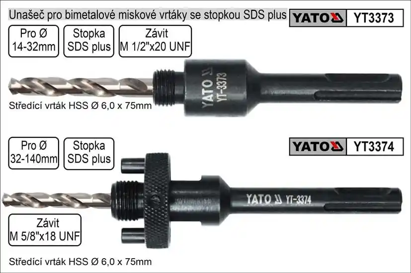 Unašeč pro bimetalové vrtáky 14-30mm s upínáním SDS Plus - Kvalitní produkt