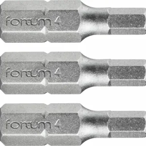 FORTUM Bit imbus sada 3ks, H 4x25mm, S2 4741505 | Sleva