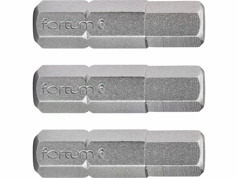 Ušetřete nyní - FORTUM Bit imbus sada 3ks, H 6x25mm, S2 4741508