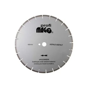Nízká cena - Kotouč diamantový segmentový 450x25,4mm MAGG Profi na asfalt
