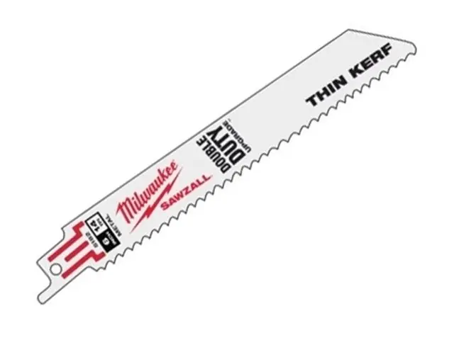 1ks-MILWAUKEE Sawzall pilový plátek na kov 230mm,14TPI, 8%Co, pro mečové pily ocasky - Poslední příležitost