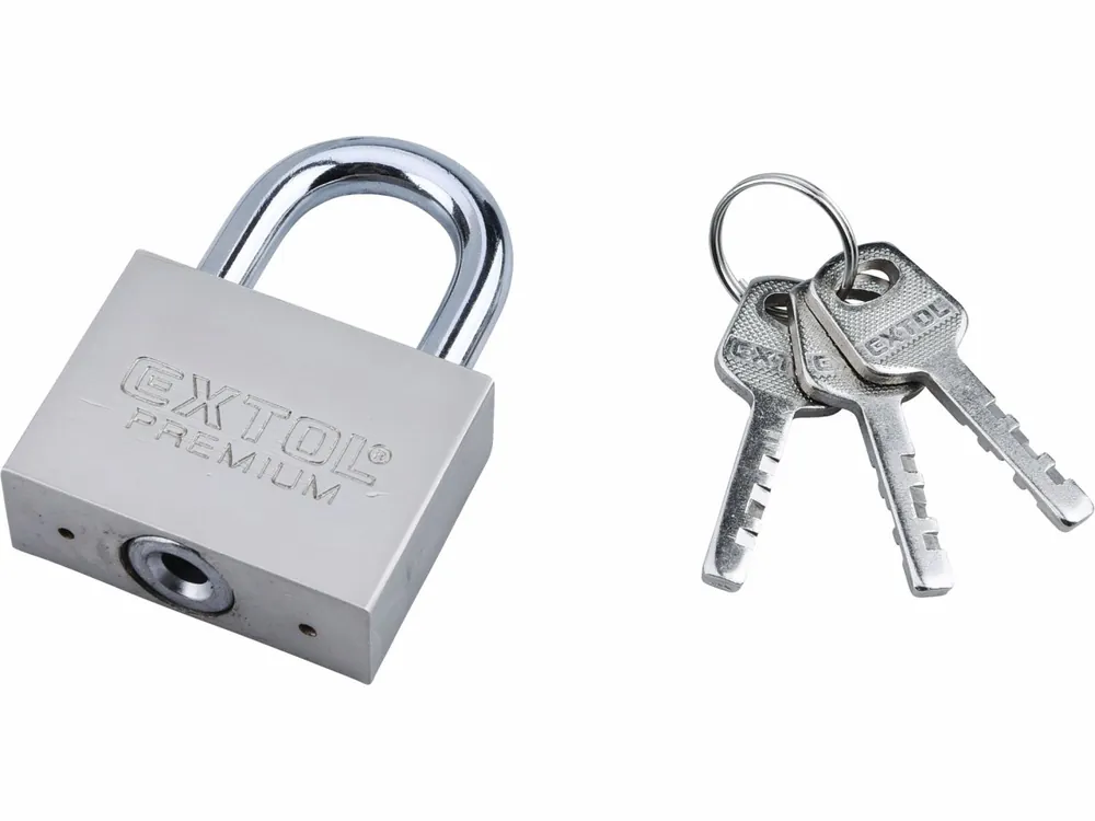 EXTOL PREMIUM zámek visací kovový, 50mm 8857405 | Špičkový produkt