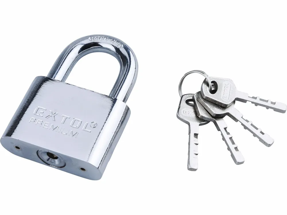 EXTOL PREMIUM zámek visací kovový, 60mm 8857416 | Nový produkt