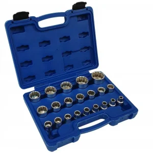 Koupit online | STONER Gola ořechy dvanáctihranné sada 8-36mm 1/2"