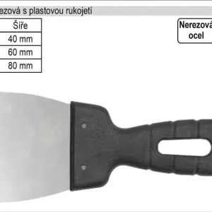 Kvalitní produkt | Špachtle nerezová 60mm