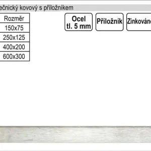 Úhelník zámečnický kovový příložný 200x400mm - Prodejní hit