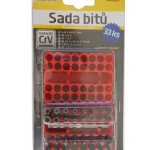 Bity sada 33 kusů Magg 080030 v gumovém pouzdře | Prodejní hit