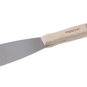 FESTA Špachtle ocelová 60mm, pevná, dřevěná rukojeť - Velmi populární