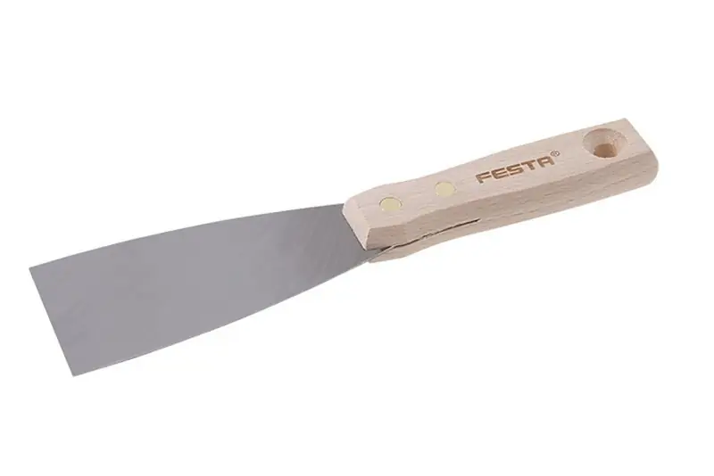 FESTA Špachtle ocelová 60mm, pevná, dřevěná rukojeť - Velmi populární